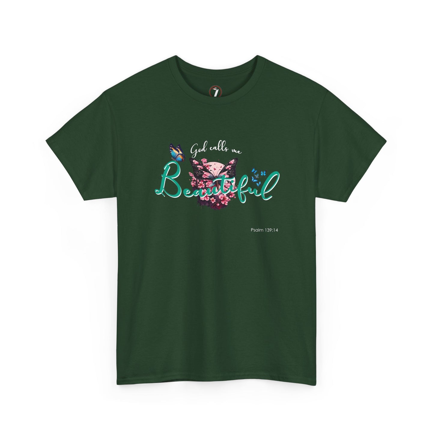 God Calls Me Beautiful Unisex Heavy Cotton Tee