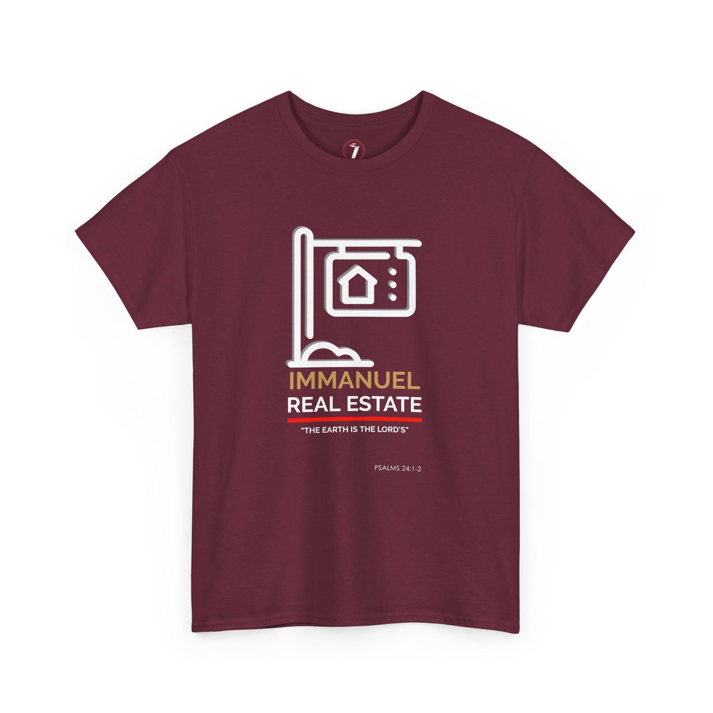 Immanuel Real Estate Unisex Heavy Cotton Tee