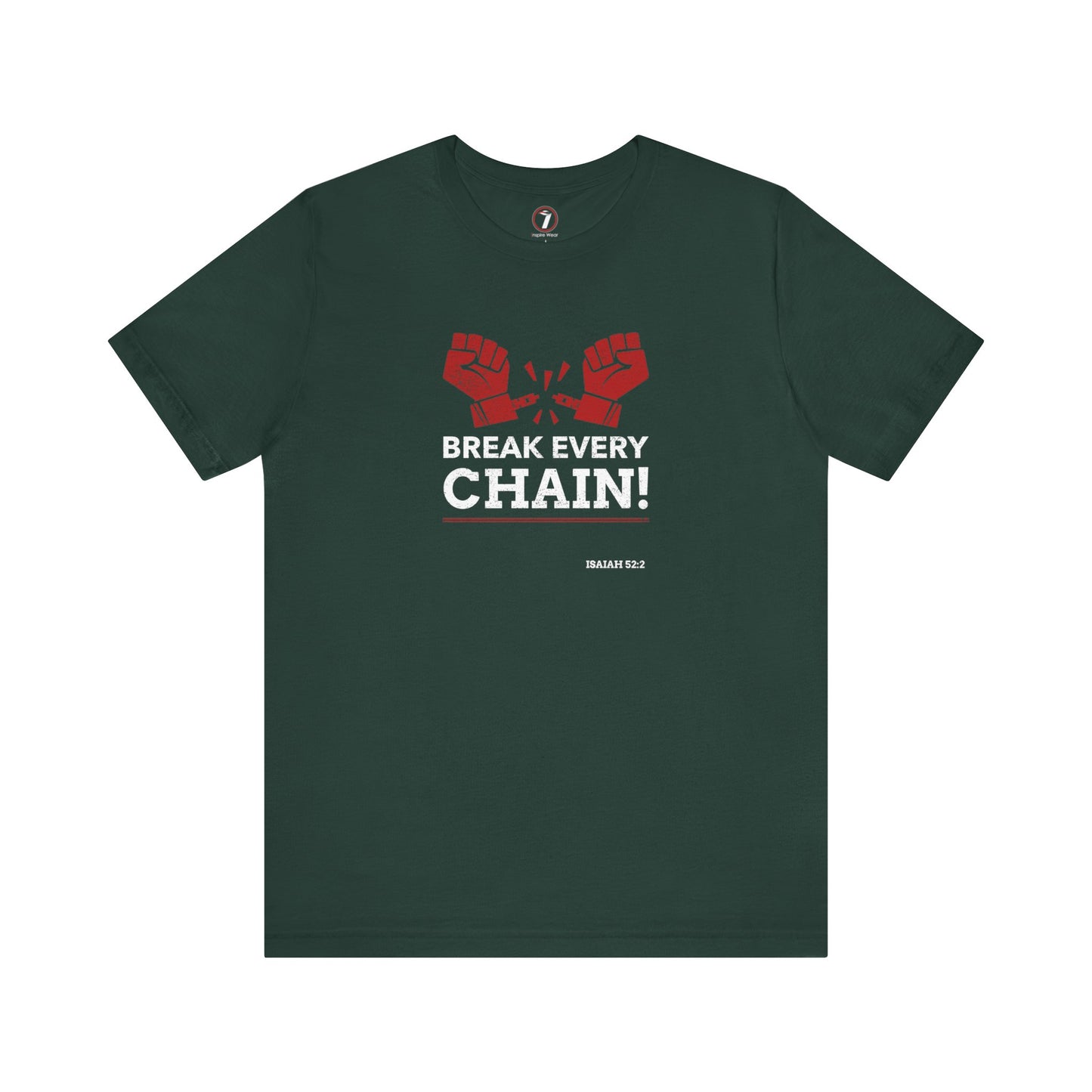 Break Every Chain Unisex Jersey Short Sleeve Tee