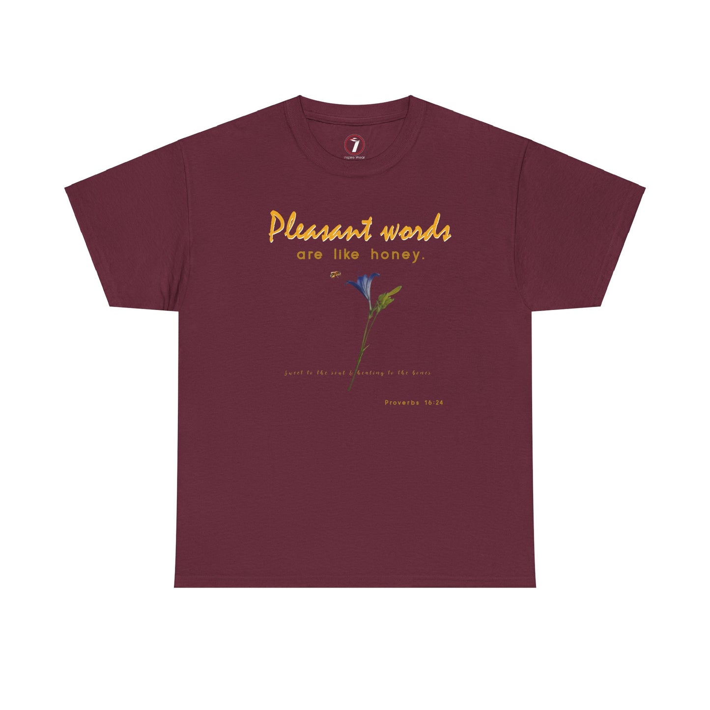 Pleasant Words Unisex Heavy Cotton Tee