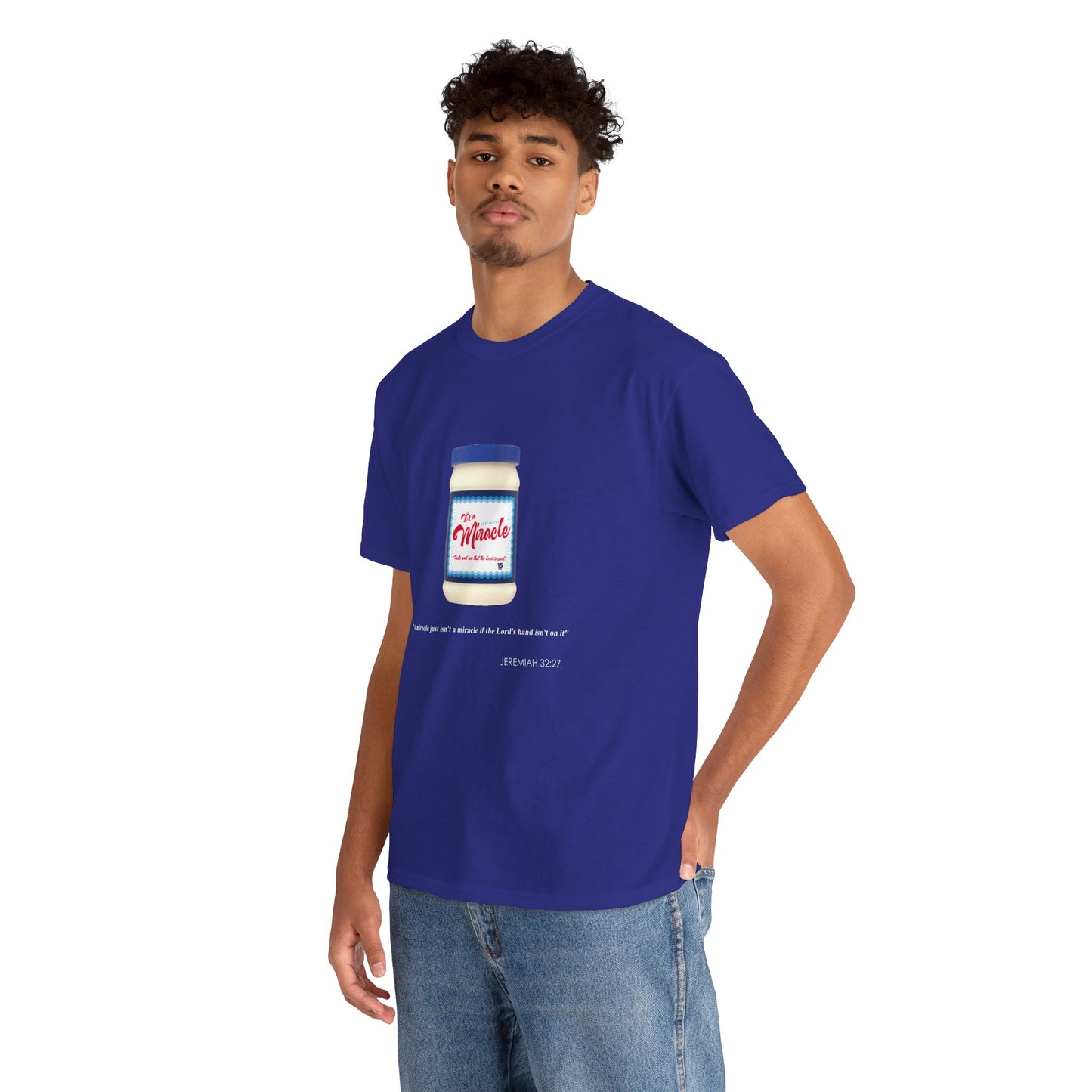 It's a Miracle Inspirational Unisex Heavy Cotton Tee