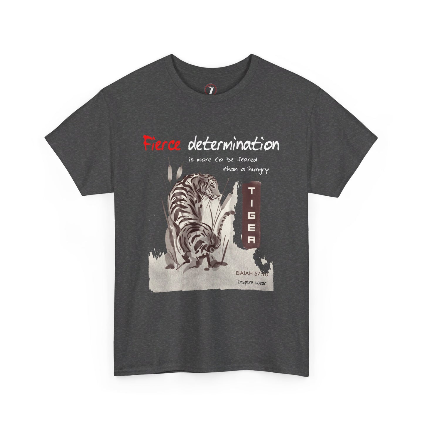 Fierce Determination Unisex Heavy Cotton Tee