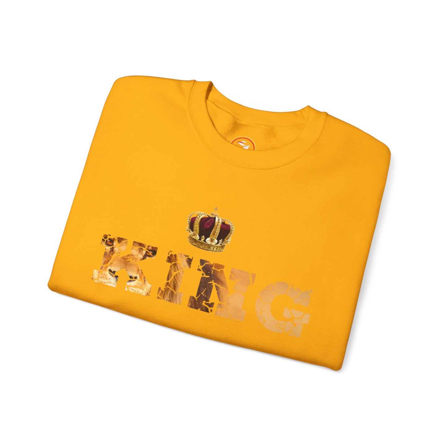 I Am King Unisex Heavy Blend™ Crewneck Sweatshirt