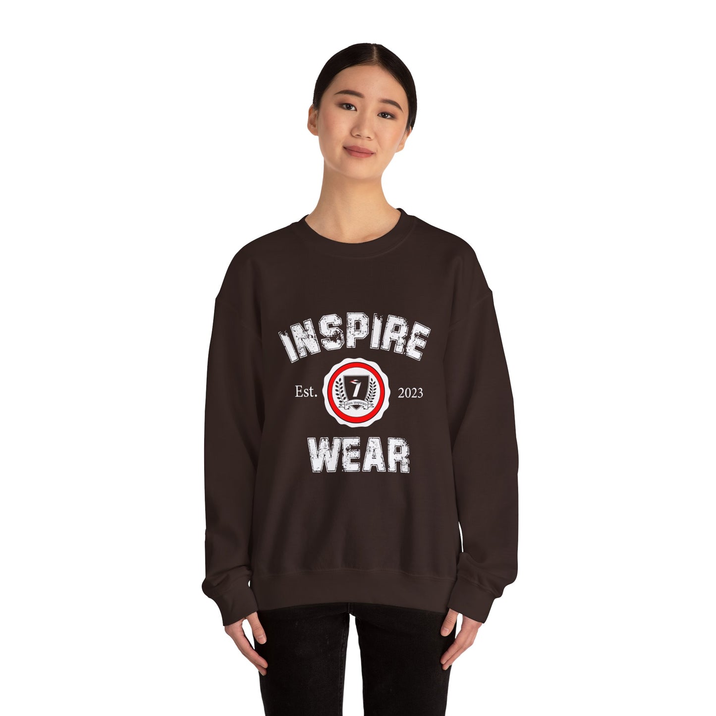 Inspire Wear Collegiate Unisex Heavy Blend™ Crewneck Sweatshirt