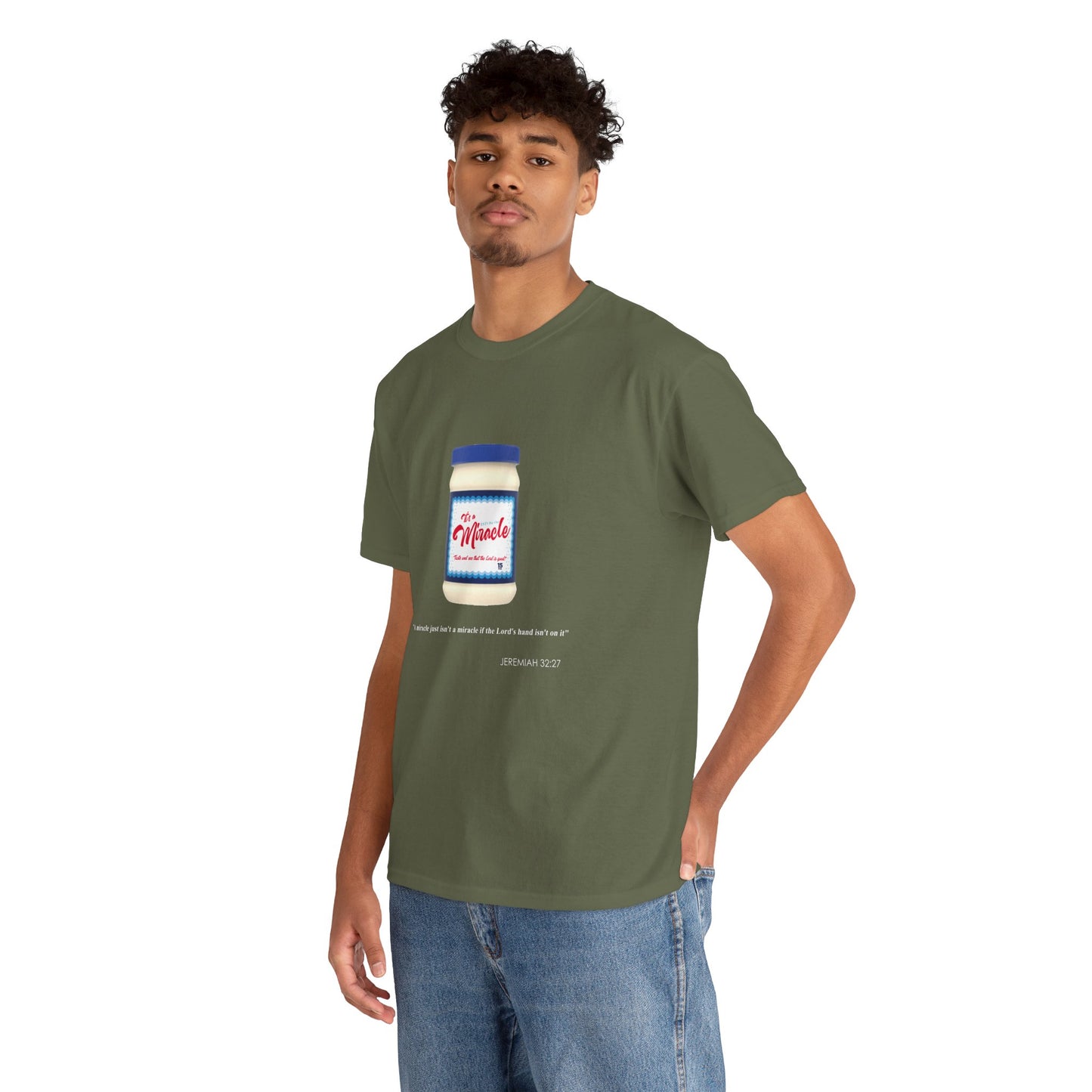 It's a Miracle Inspirational Unisex Heavy Cotton Tee