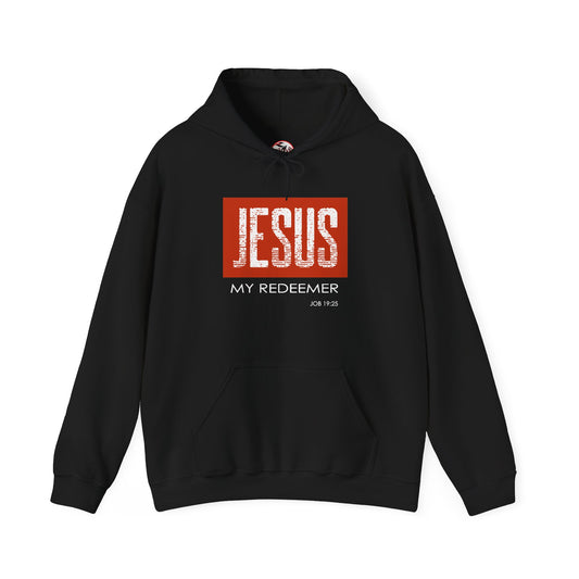 "Jesus My Redeemer" Inspirational Pullover Hoodie