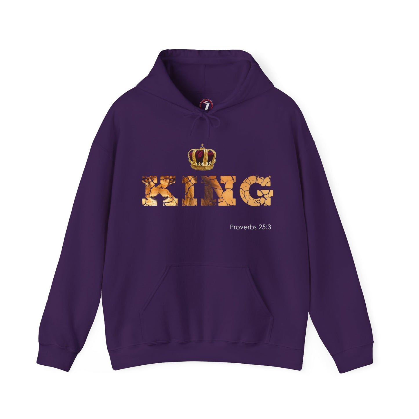 I Am King Unisex Heavy Blend™ Hooded Sweatshirt