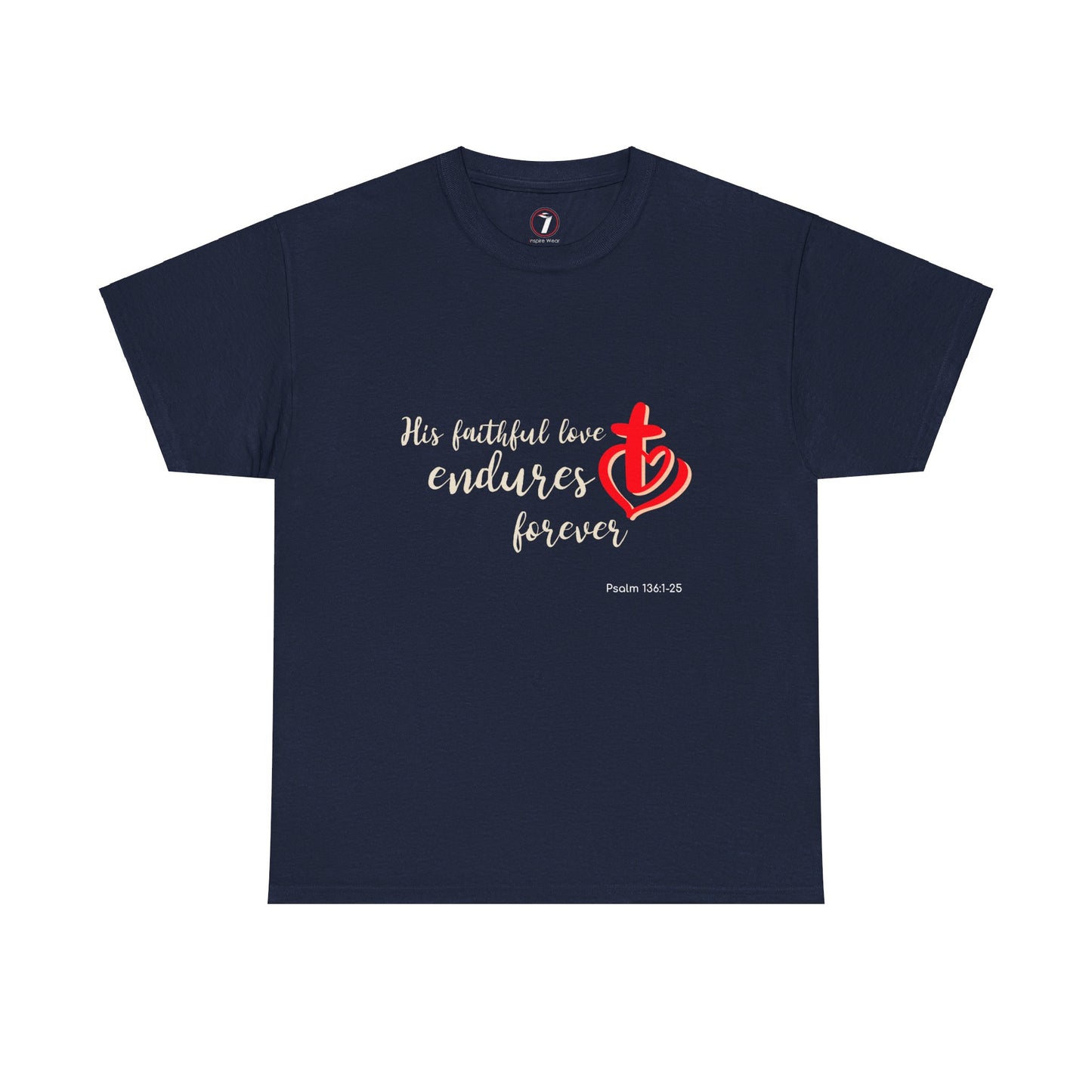 His Faithful Love Unisex Heavy Cotton Tee