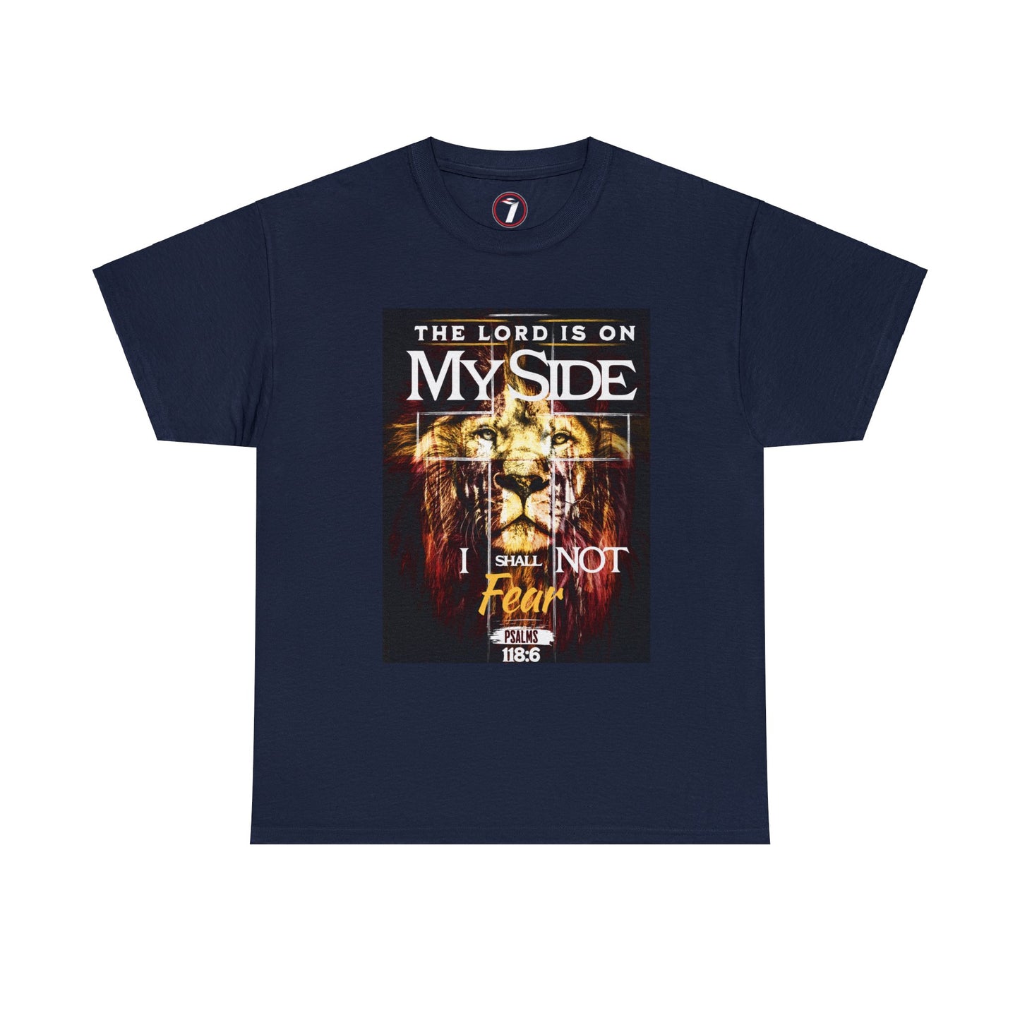 Lord on My Side Unisex Heavy Cotton Tee