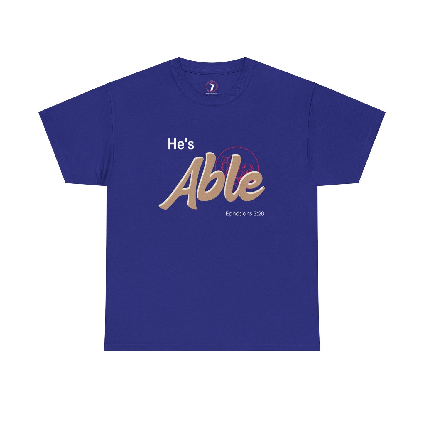 He's Able Unisex Heavy Cotton Tee