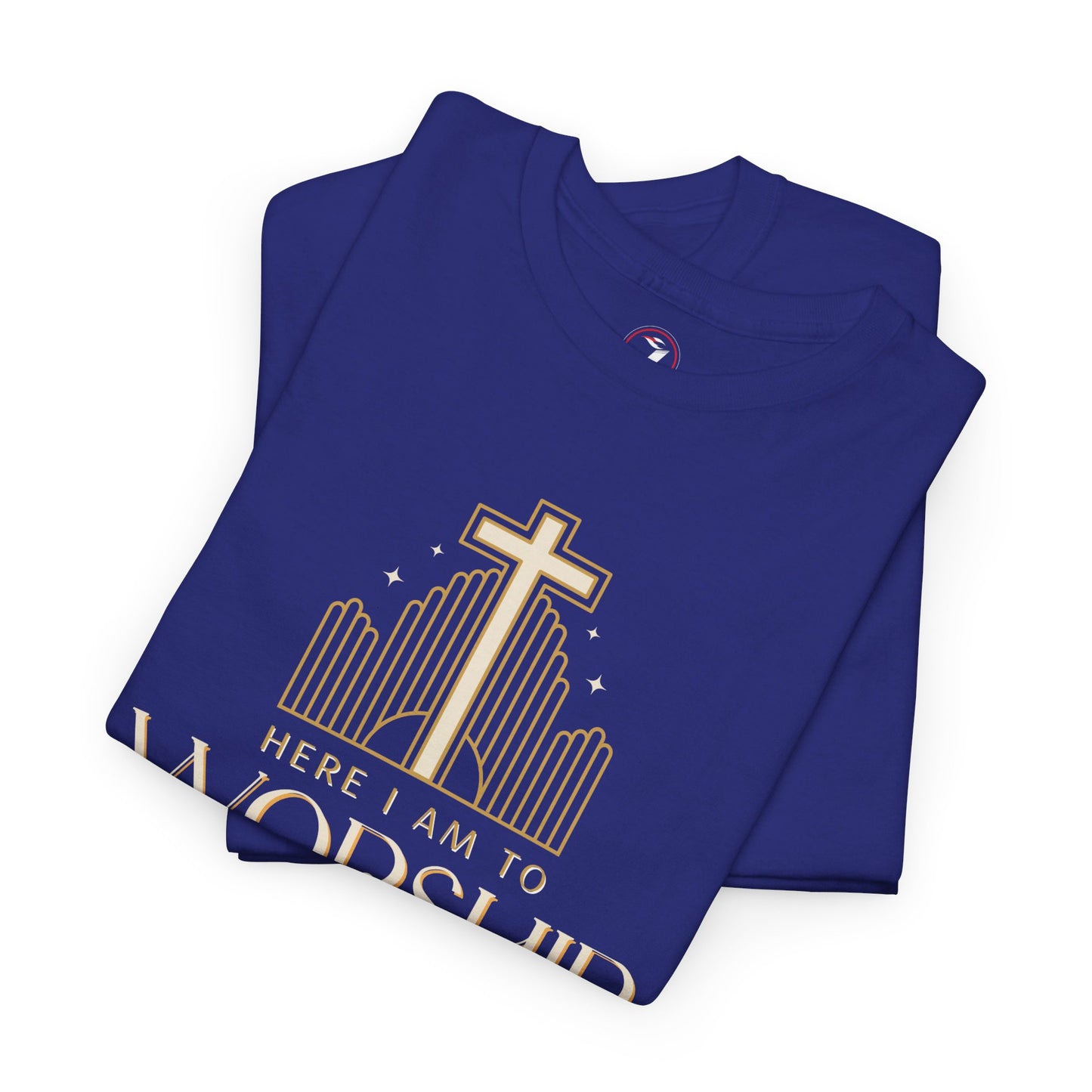 Here I am to Worship Unisex Heavy Cotton Tee