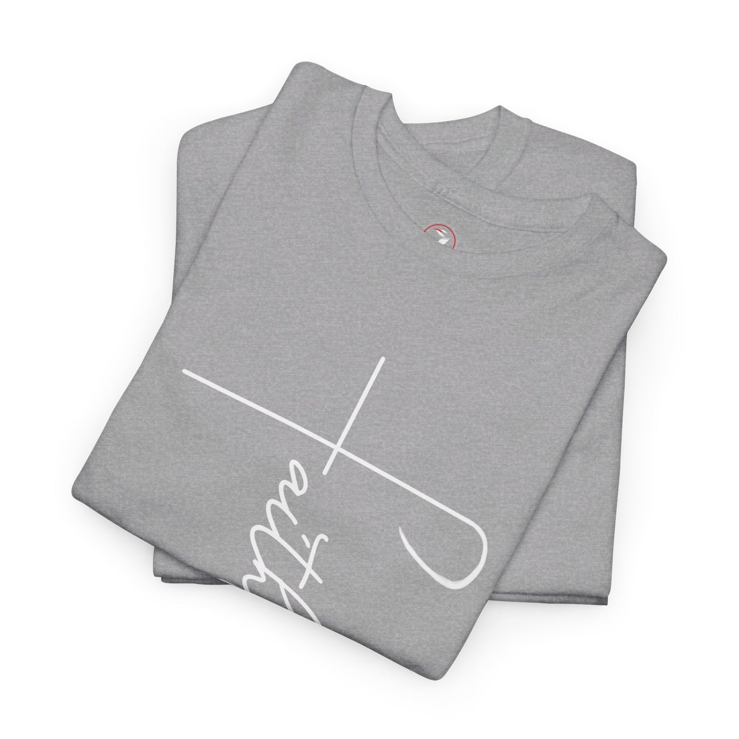Faithful Fancy Script Unisex Heavy Cotton Tee