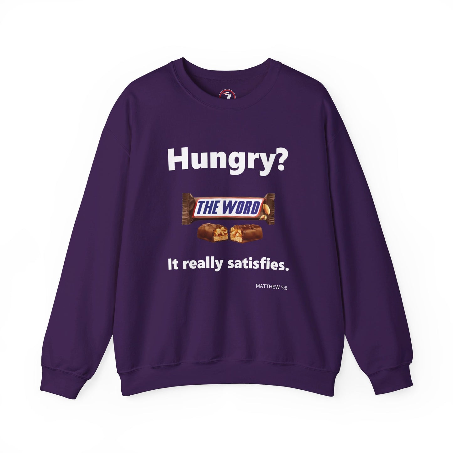 Hungry for the Word Unisex Heavy Blend™ Crewneck Sweatshirt