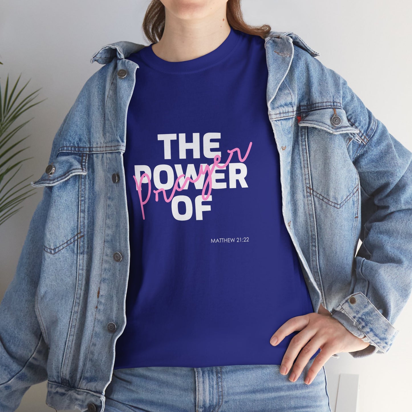 The Power of Prayer Unisex Heavy Cotton Tee