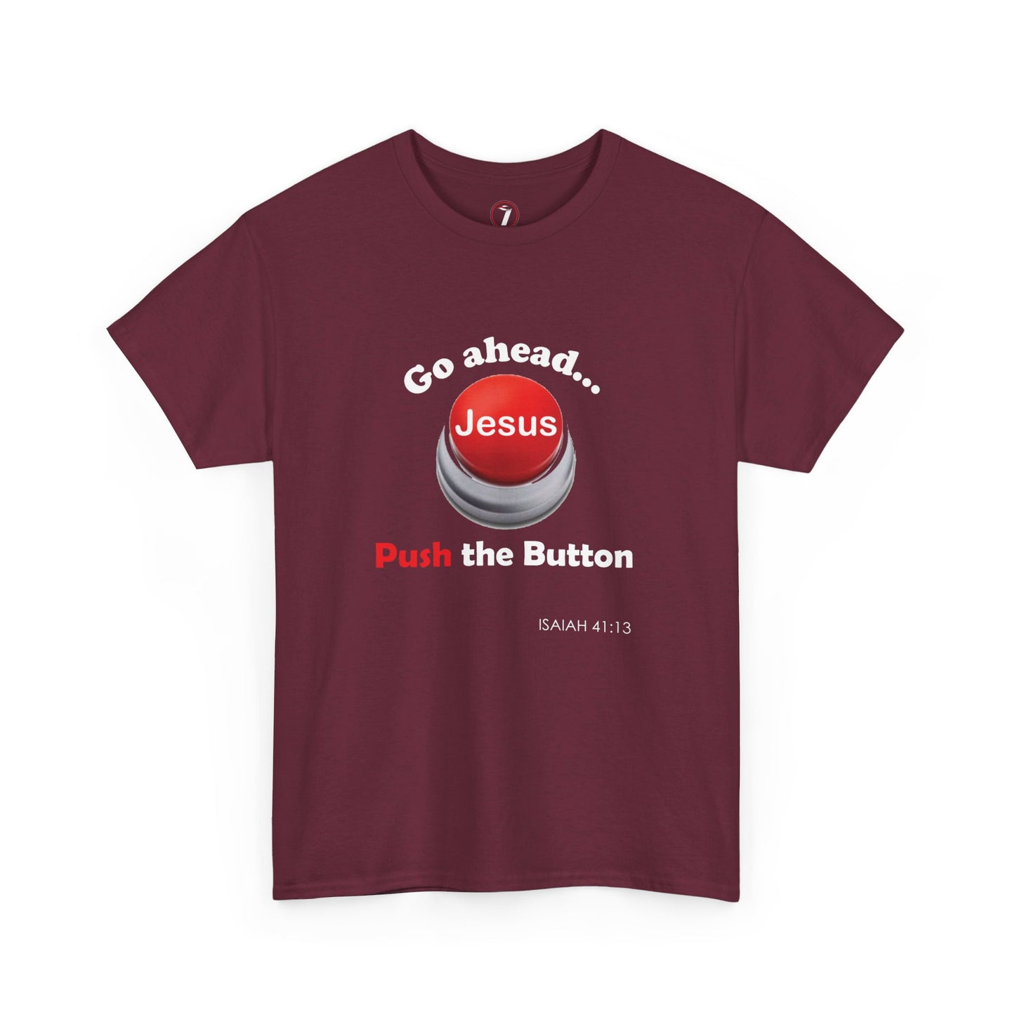 Push the Button Unisex Heavy Cotton Tee