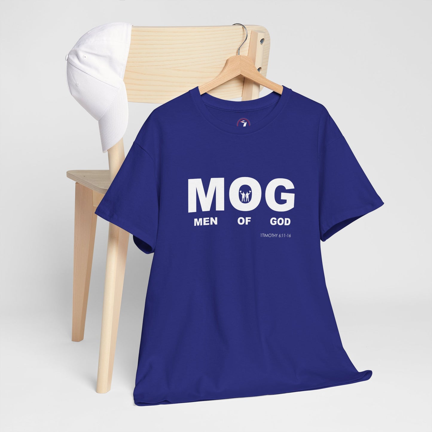 "MOG" Men of God Faith Based Graphic T-Shirt - Unisex Heavy Cotton Tee