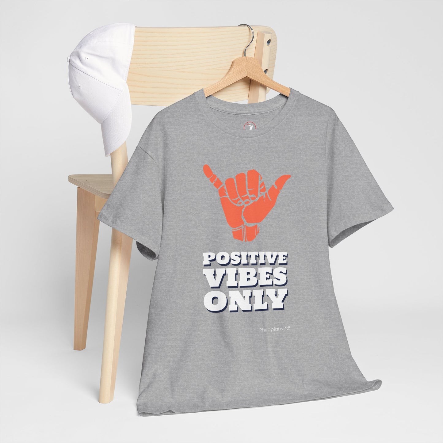 Positive Vibes Unisex Heavy Cotton Tee