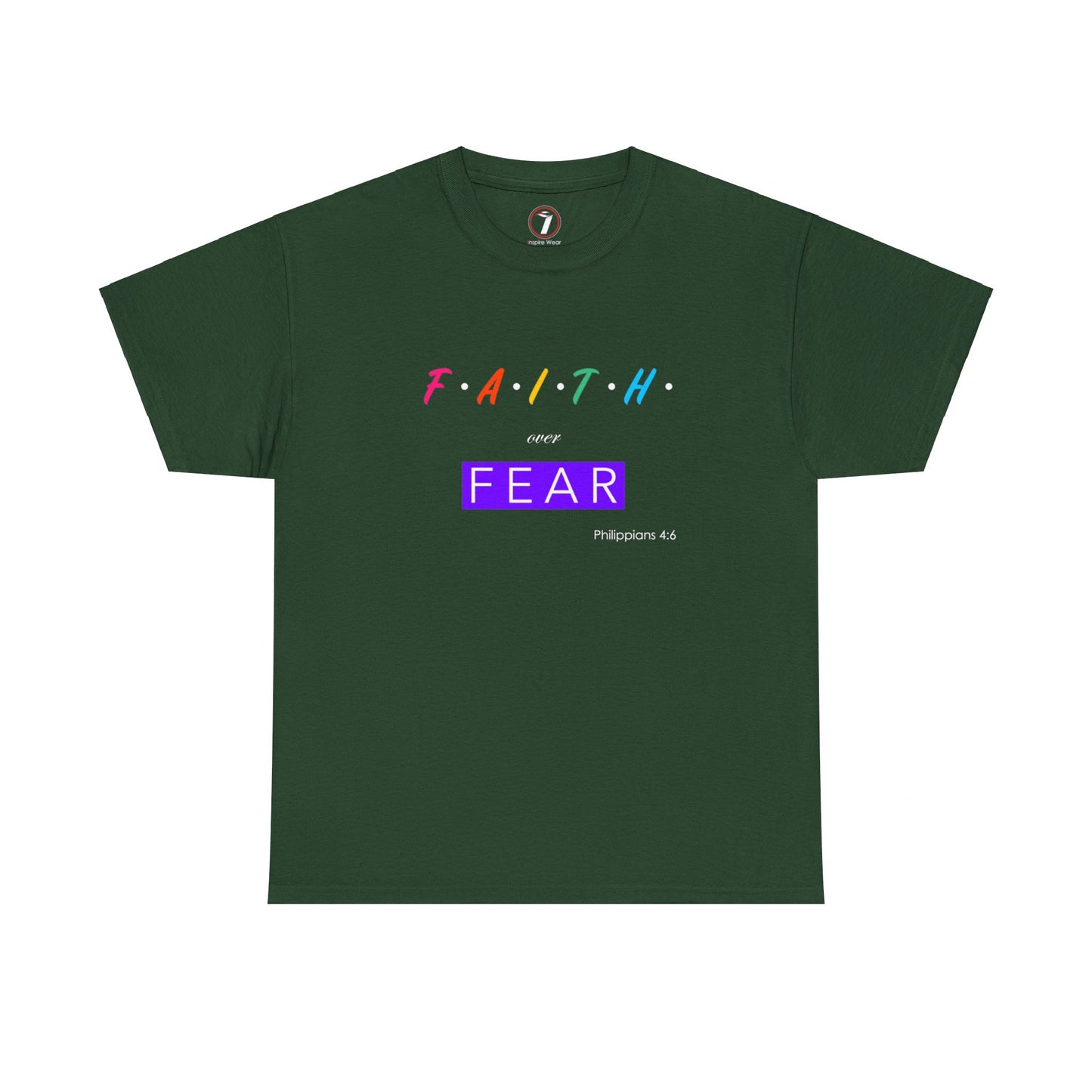 Faith Over Fear Series One Unisex Heavy Cotton Tee