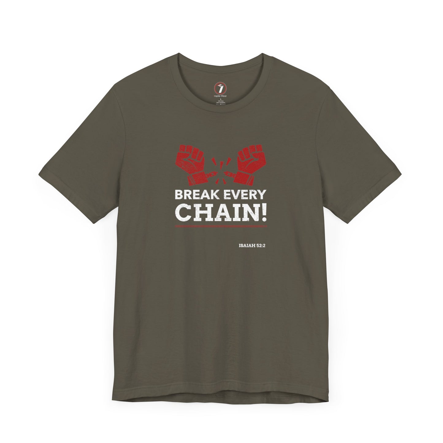 Break Every Chain Unisex Jersey Short Sleeve Tee