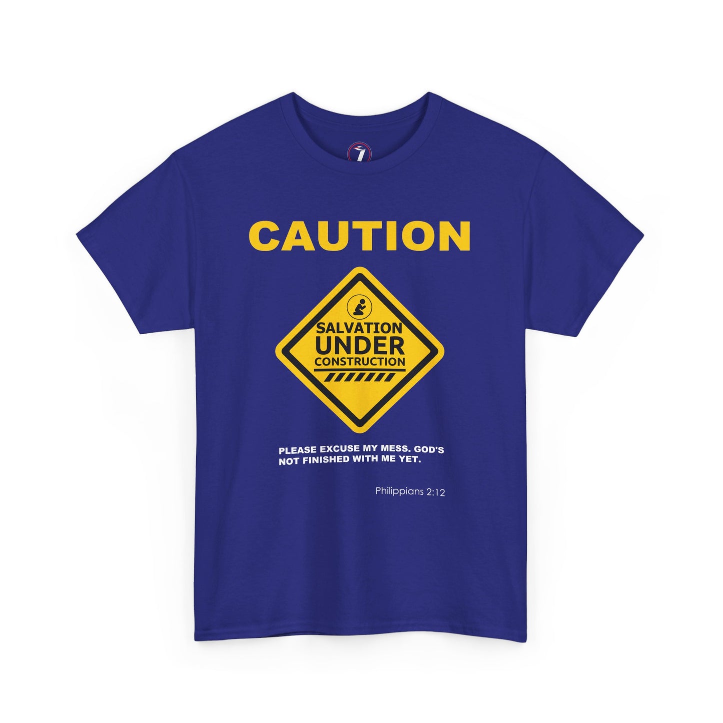 Salvation Under Construction Unisex Heavy Cotton Tee