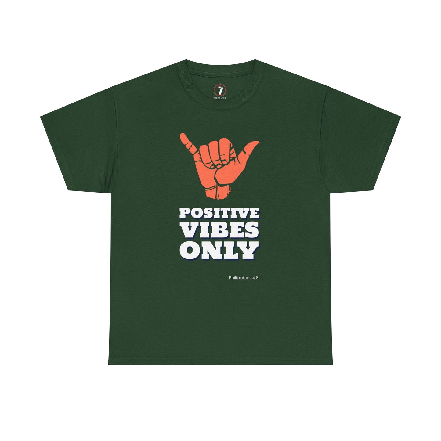 Positive Vibes Unisex Heavy Cotton Tee