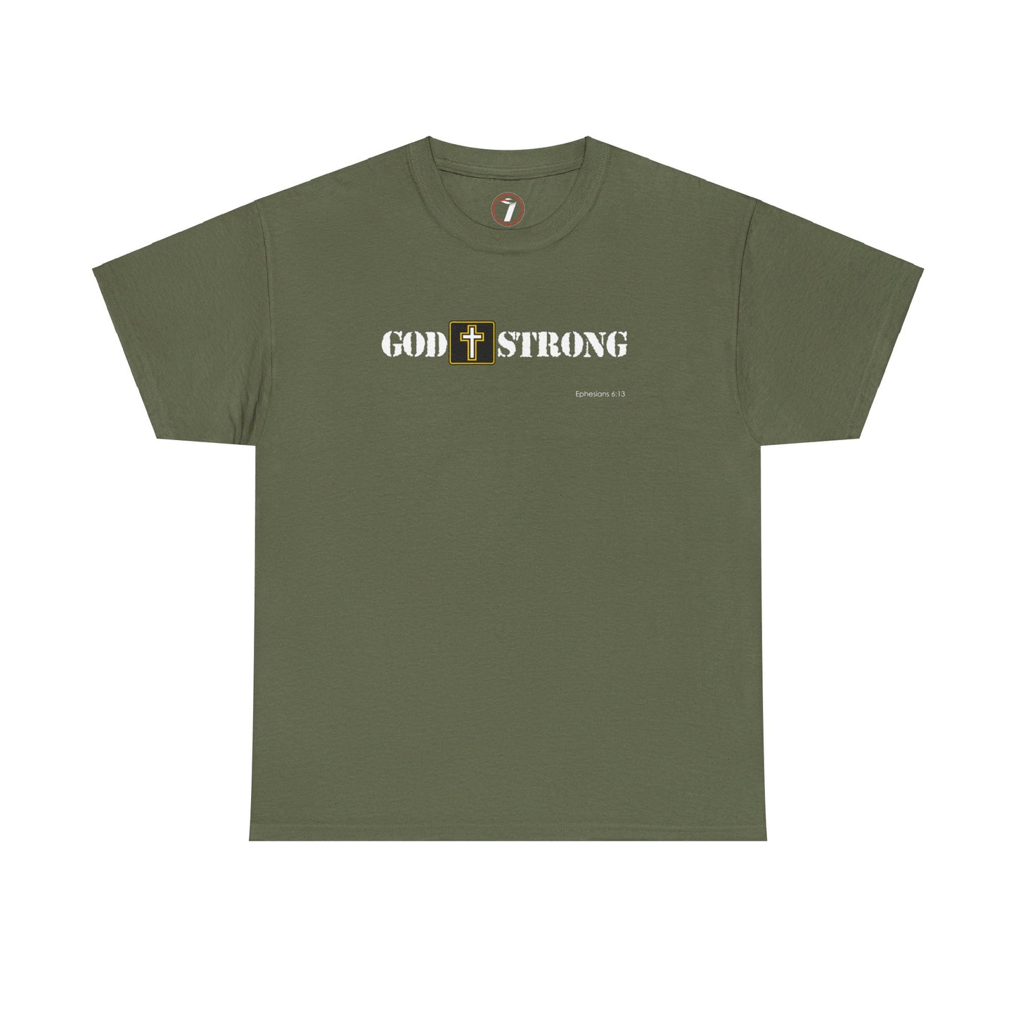 God Strong Unisex Heavy Cotton Tee