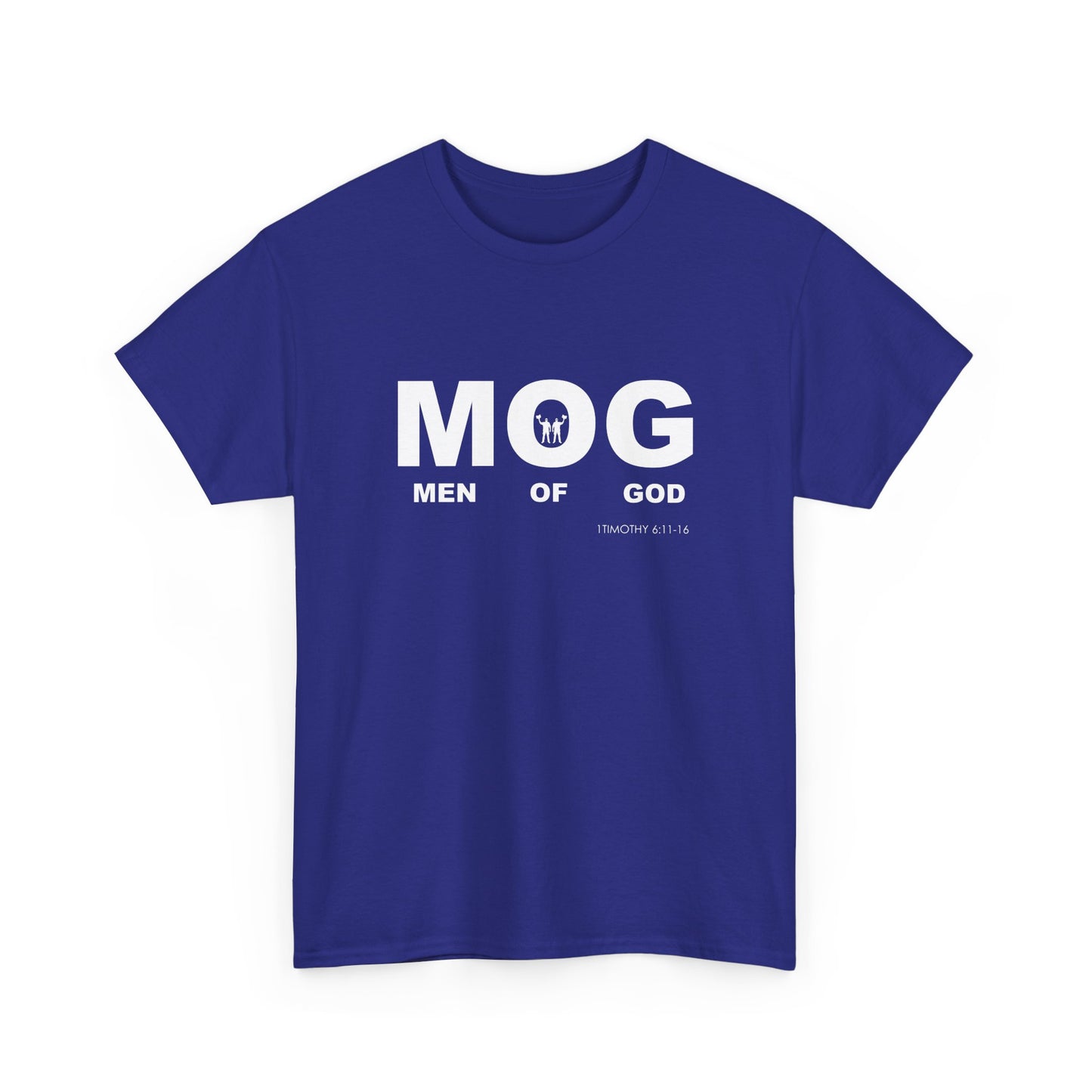 "MOG" Men of God Faith Based Graphic T-Shirt - Unisex Heavy Cotton Tee