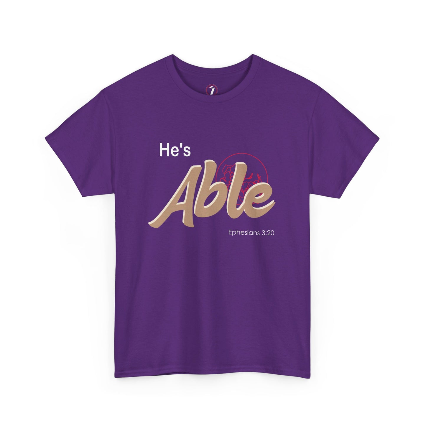 He's Able Unisex Heavy Cotton Tee