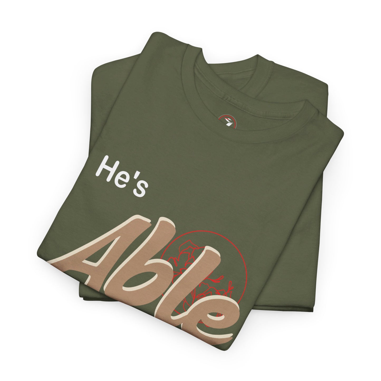 He's Able Unisex Heavy Cotton Tee