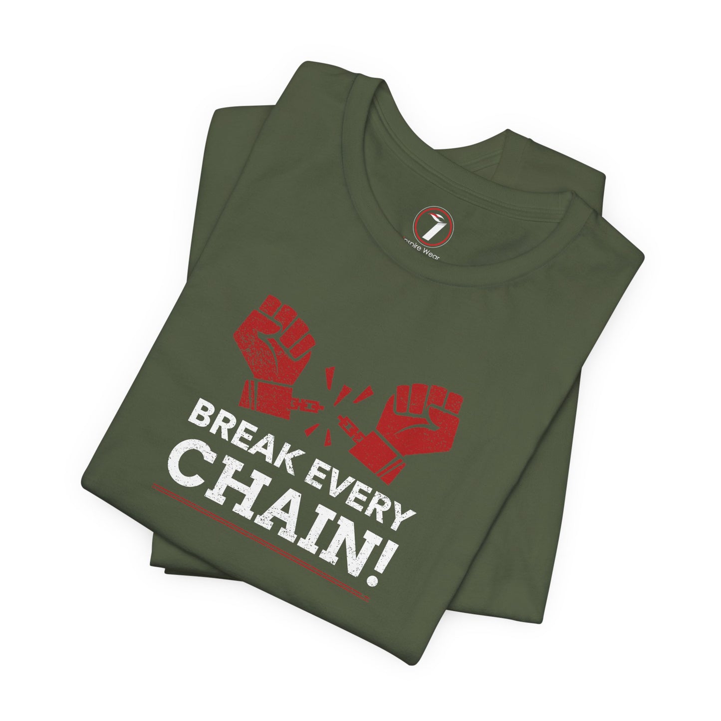 Break Every Chain Unisex Jersey Short Sleeve Tee