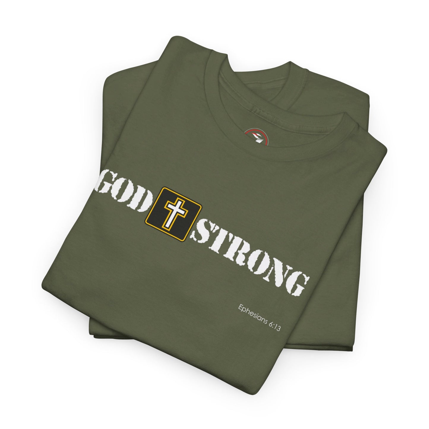 God Strong Unisex Heavy Cotton Tee