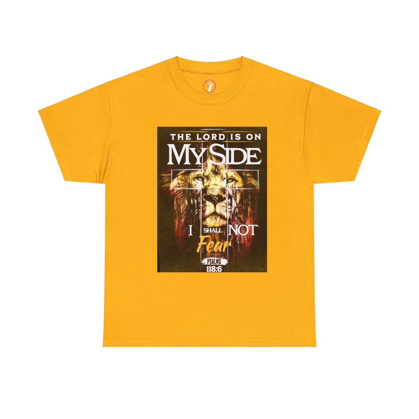 Lord on My Side Unisex Heavy Cotton Tee