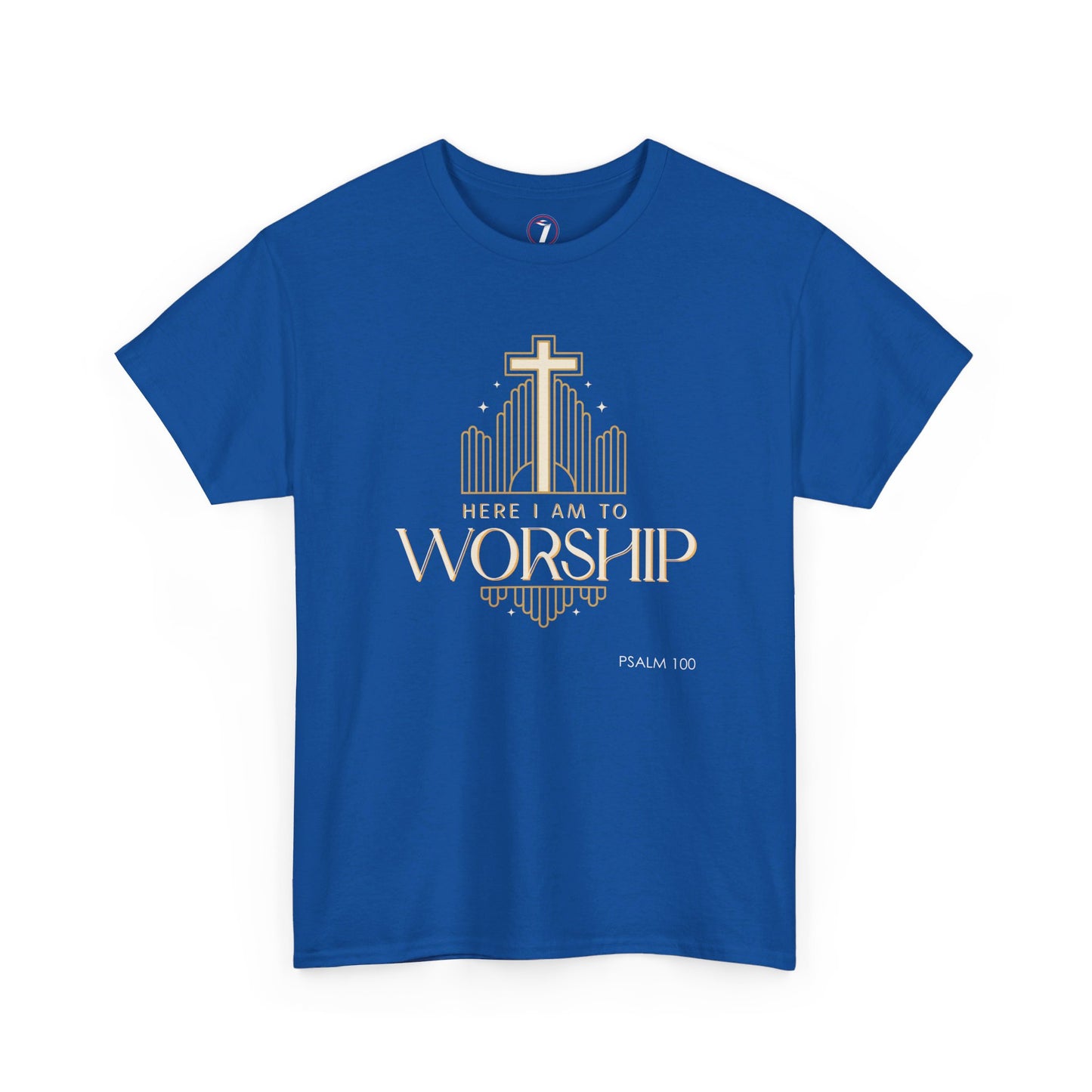 Here I am to Worship Unisex Heavy Cotton Tee