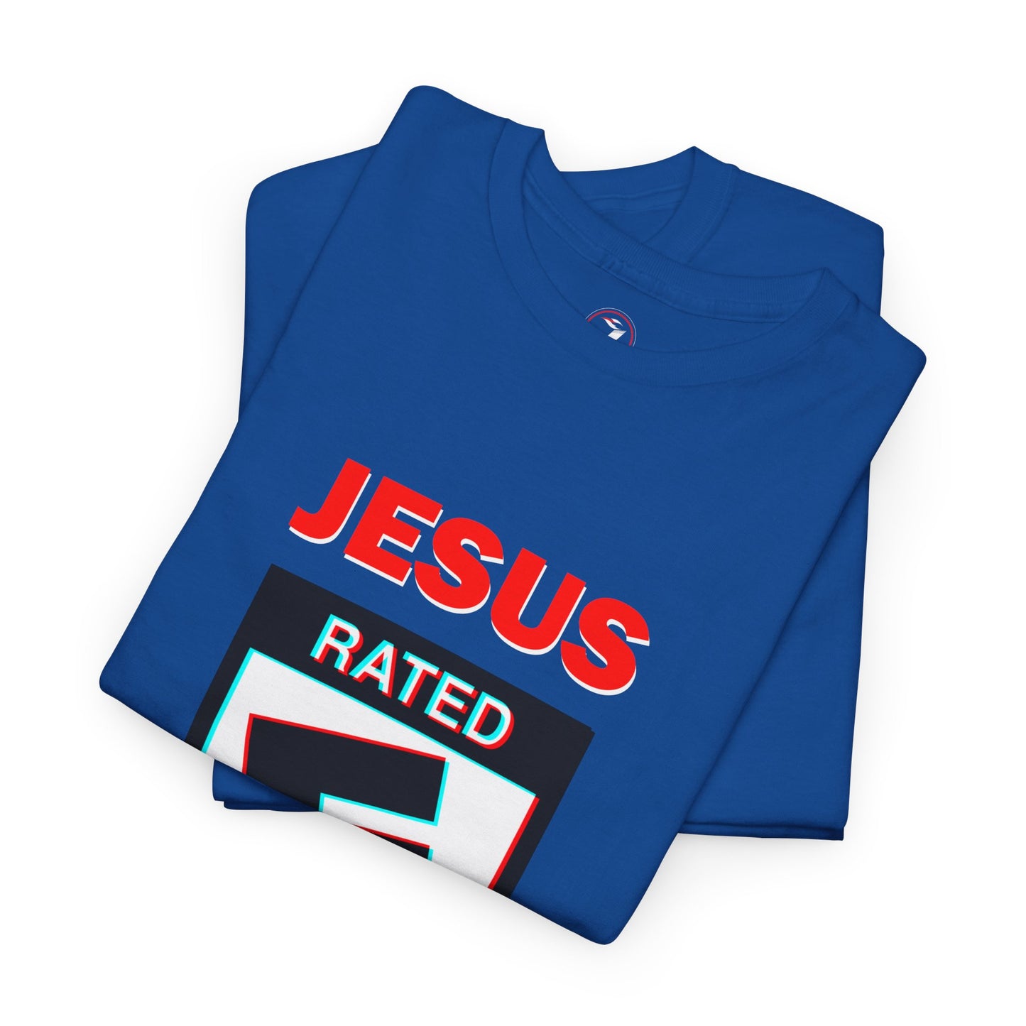 Jesus Rated E Unisex Heavy Cotton Tee Christian T-Shirt