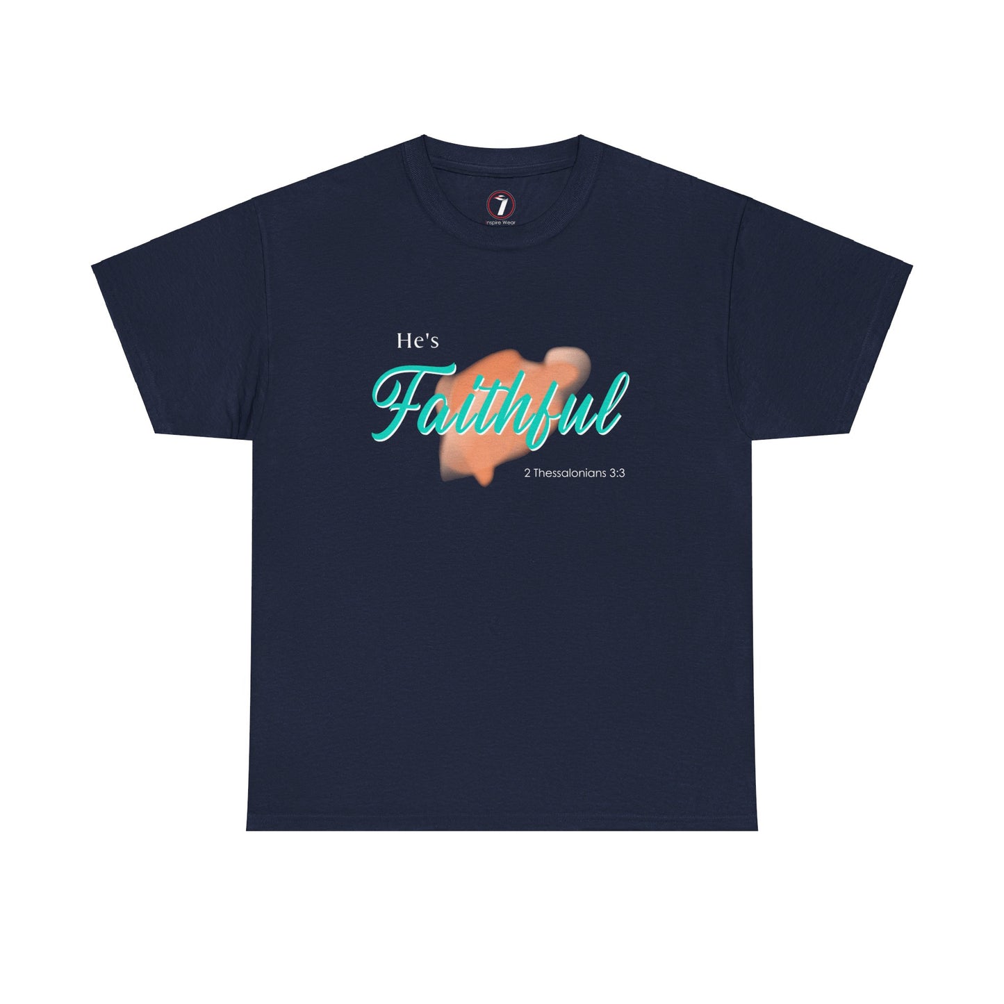 He's Faithful Unisex Heavy Cotton Tee