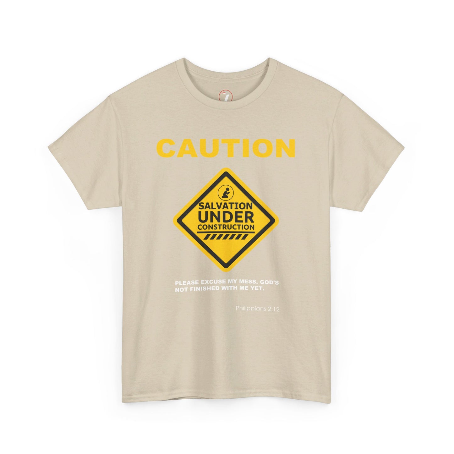 Salvation Under Construction Unisex Heavy Cotton Tee