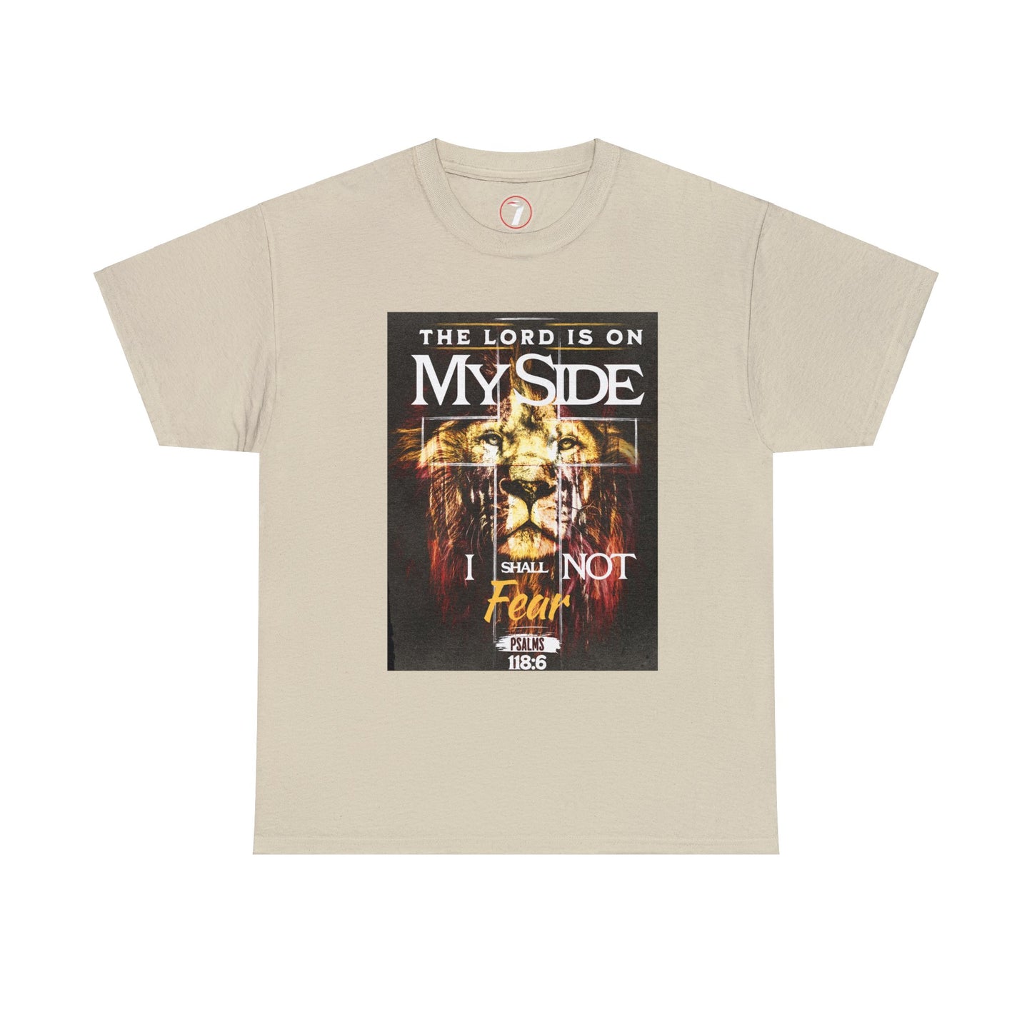Lord on My Side Unisex Heavy Cotton Tee