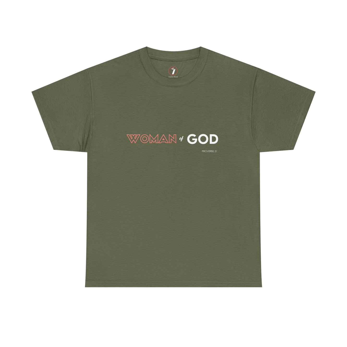 Empowering Woman of God Tee - Unisex Heavy Cotton Shirt