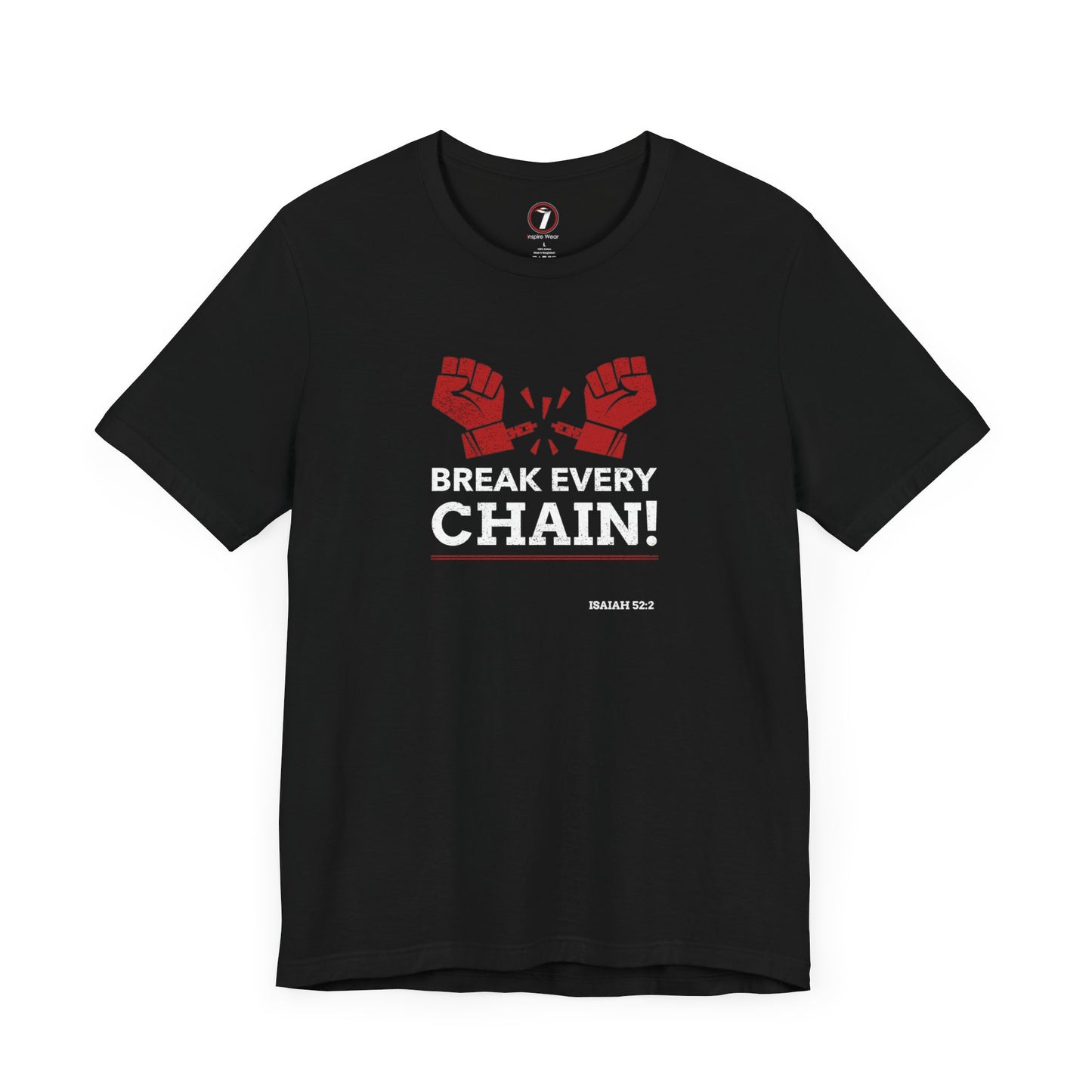 Break Every Chain Unisex Jersey Short Sleeve Tee