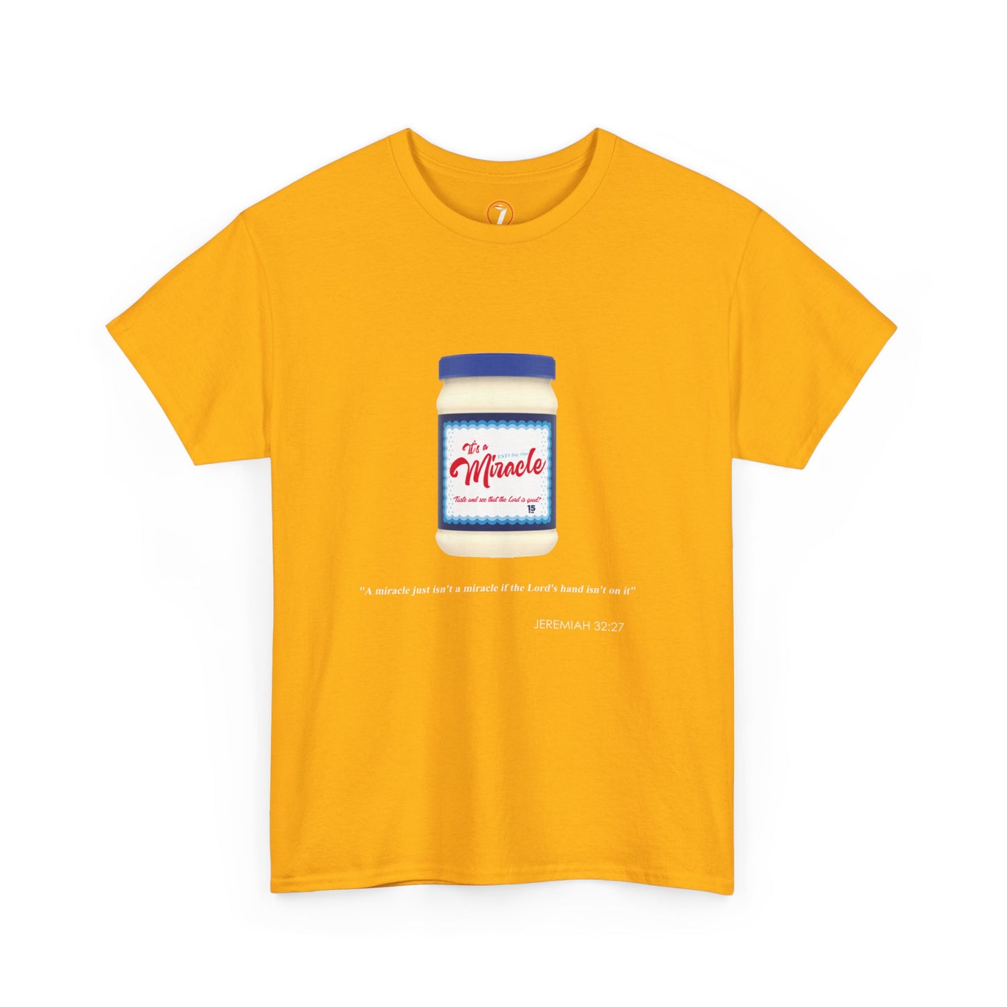 It's a Miracle Inspirational Unisex Heavy Cotton Tee