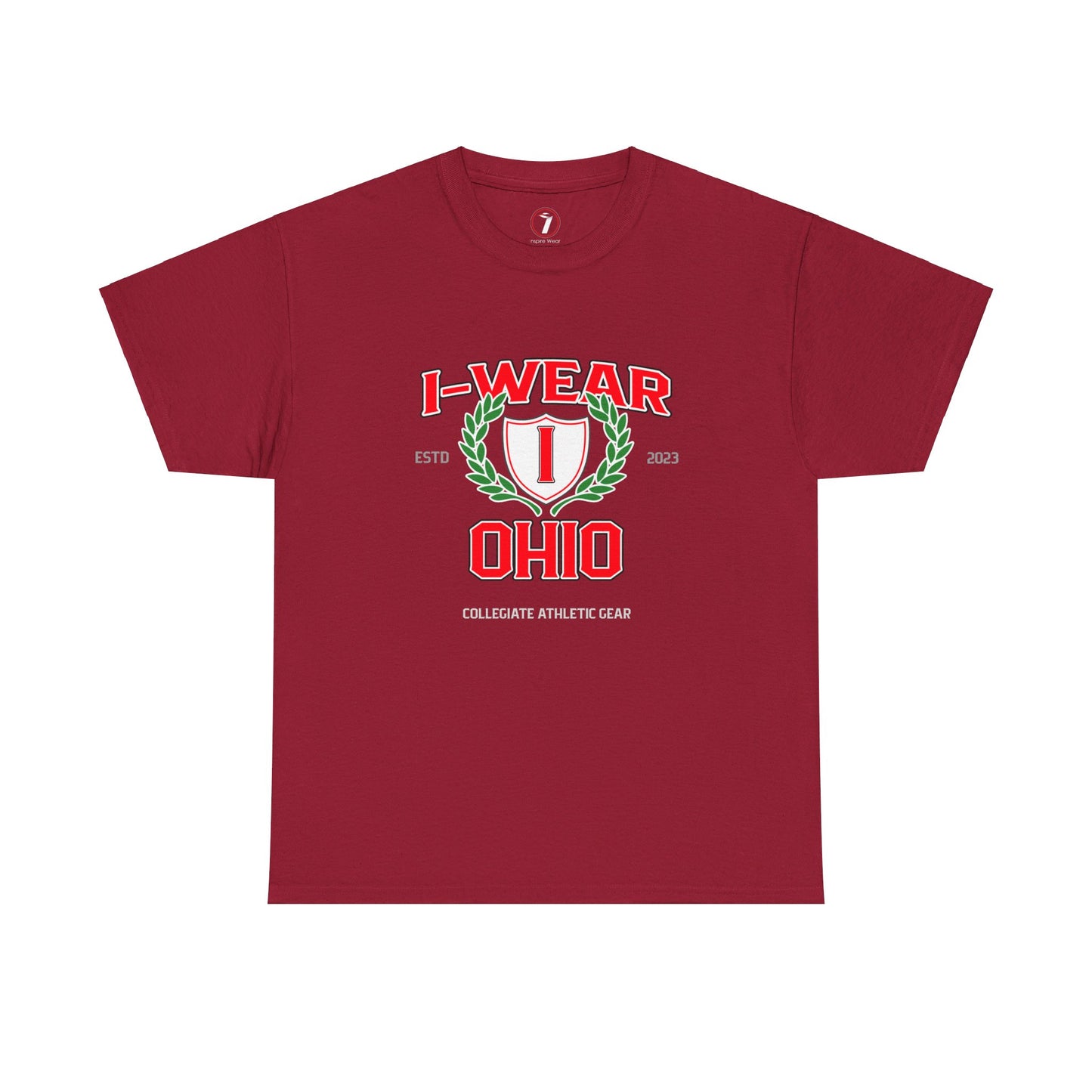 Inspire Wear Collegiate Unisex Heavy Cotton Tee