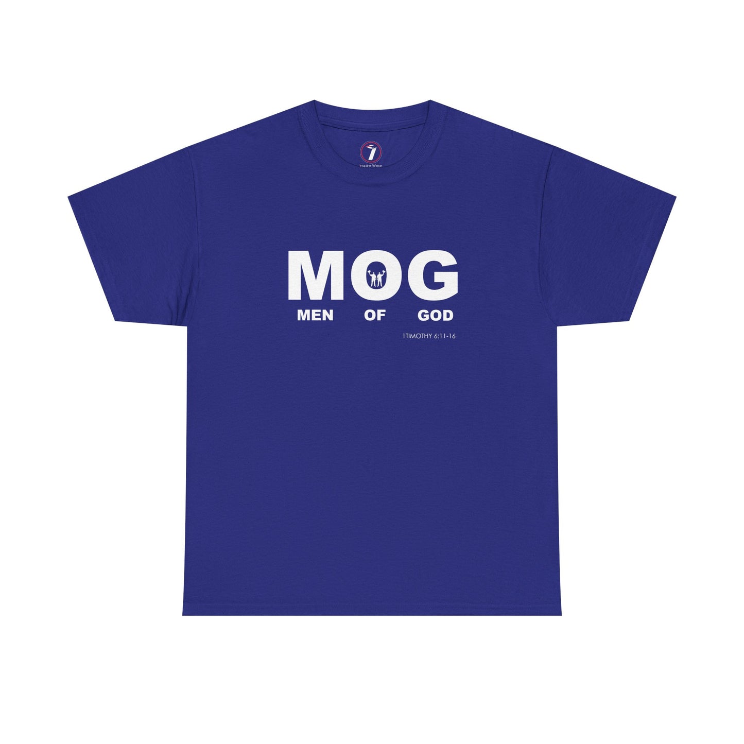 "MOG" Men of God Faith Based Graphic T-Shirt - Unisex Heavy Cotton Tee