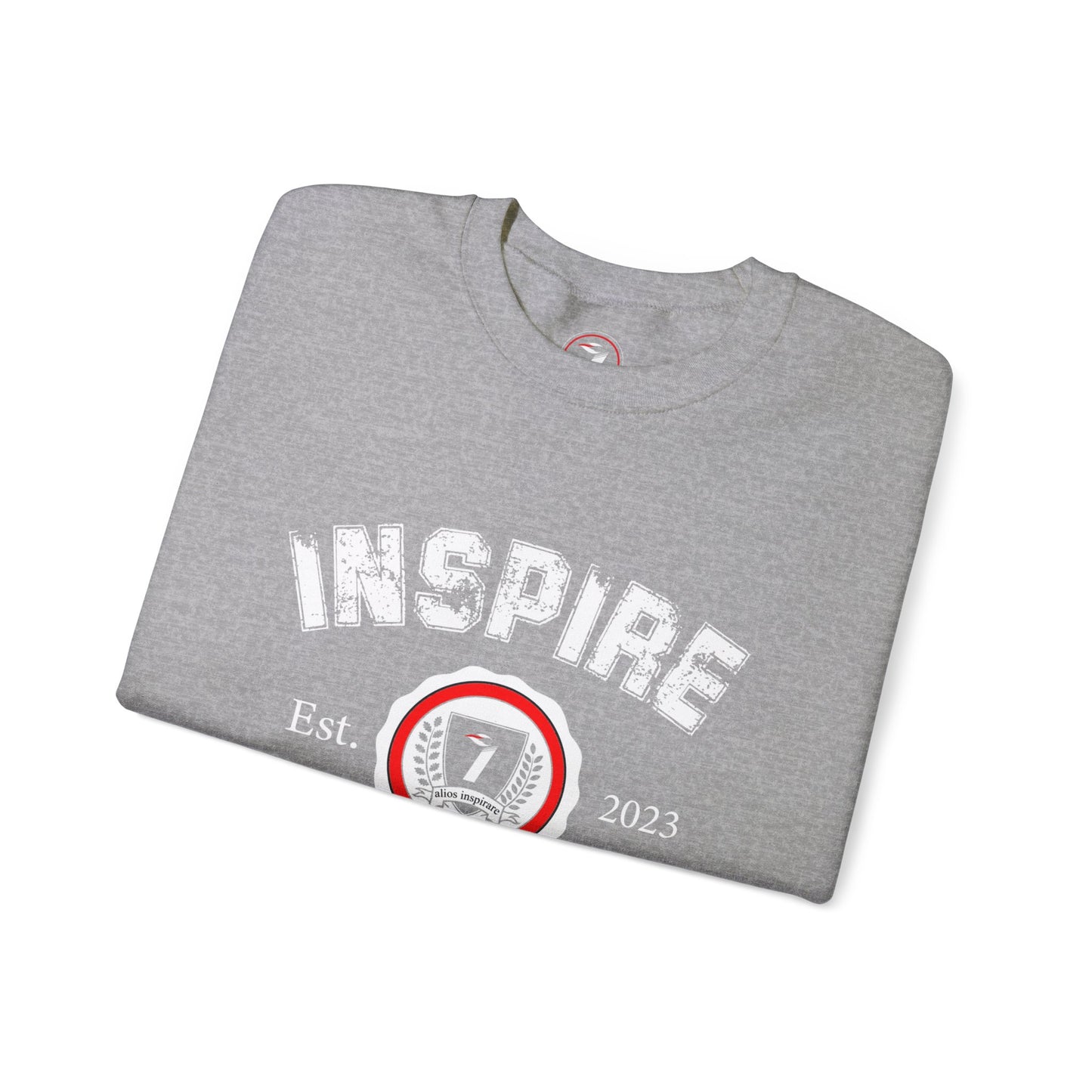 Inspire Wear Crested Unisex Heavy Blend™ Crewneck Sweatshirt