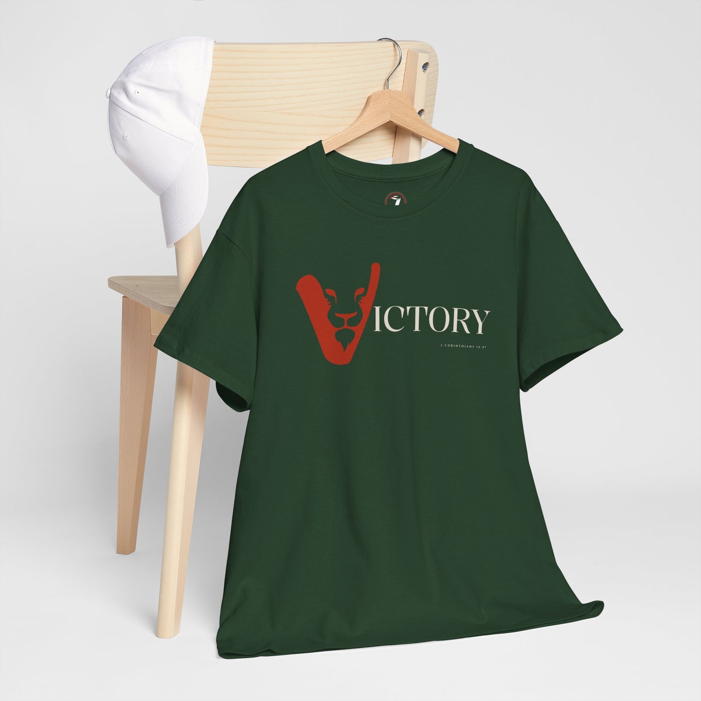 Victory in Jesus Unisex Heavy Cotton Tee