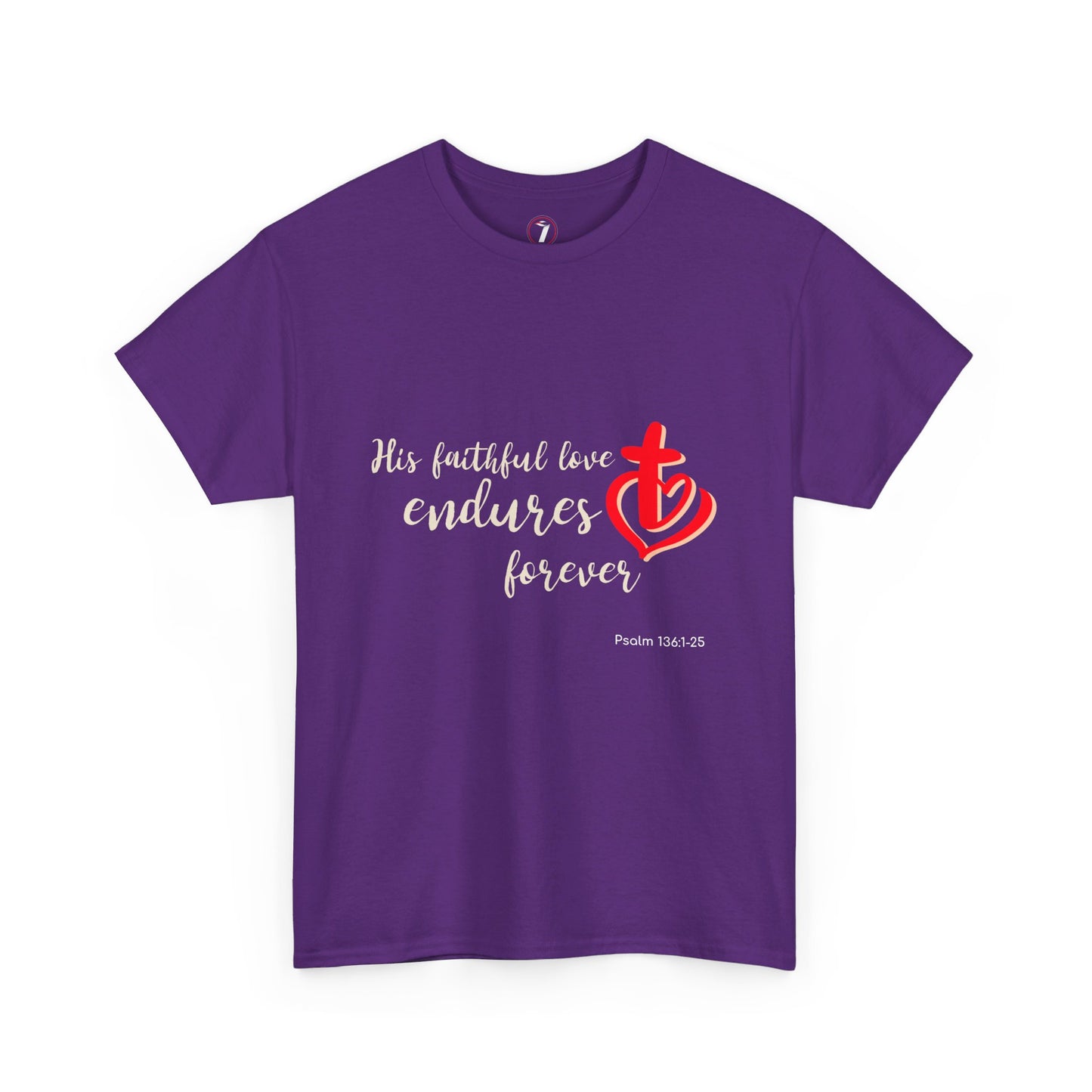 His Faithful Love Unisex Heavy Cotton Tee