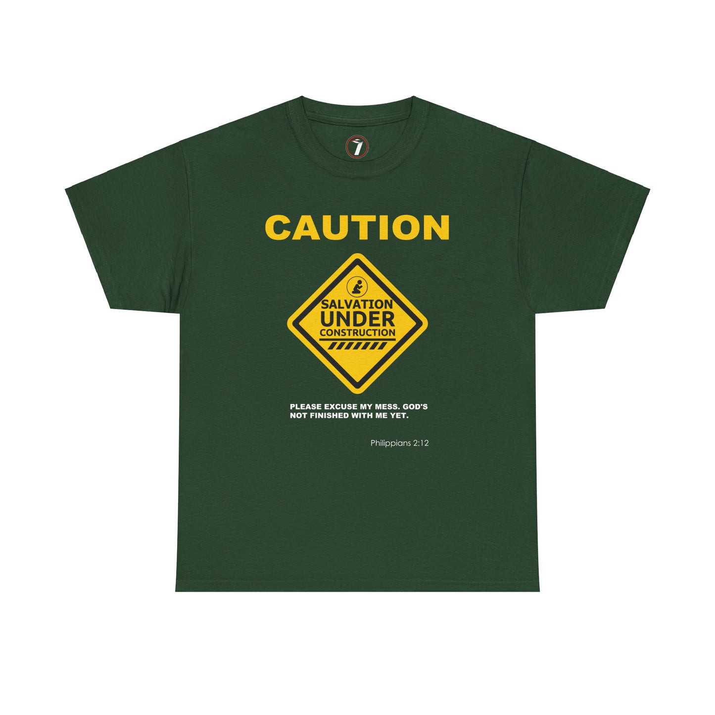 Salvation Under Construction Unisex Heavy Cotton Tee