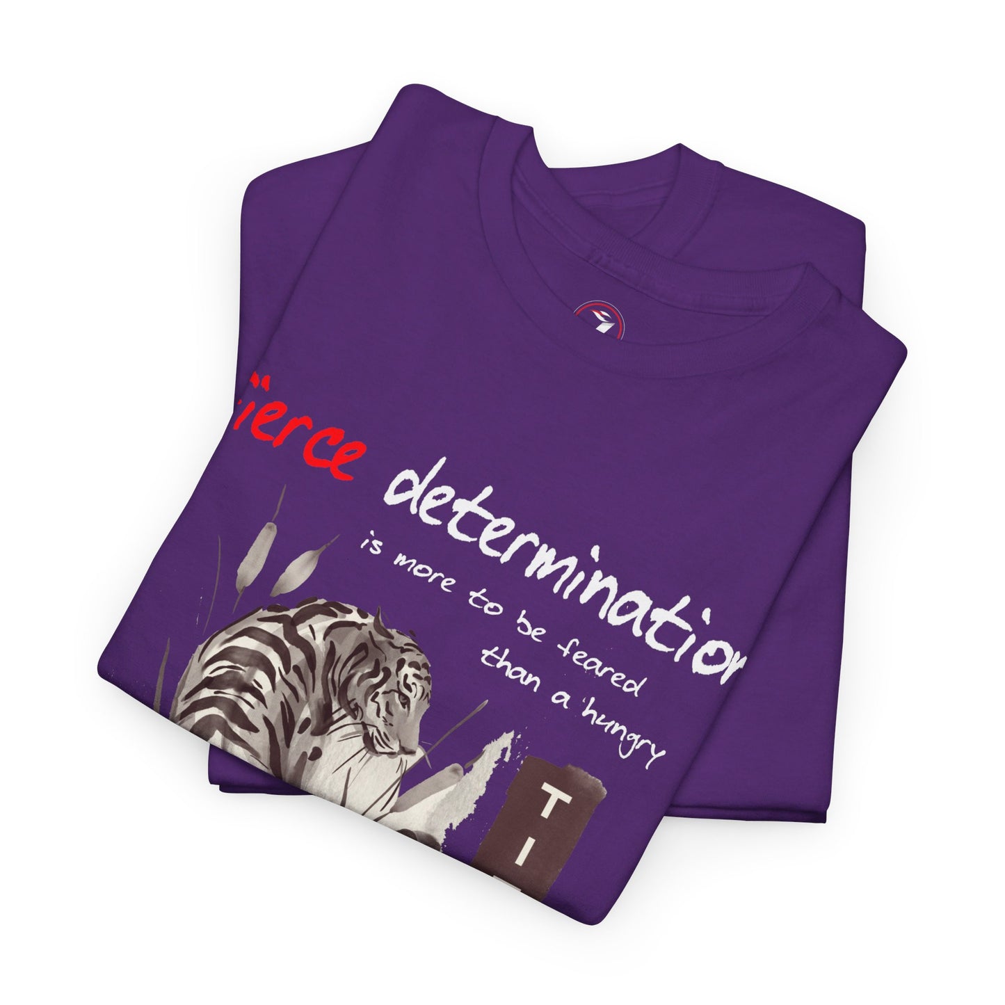 Fierce Determination Unisex Heavy Cotton Tee