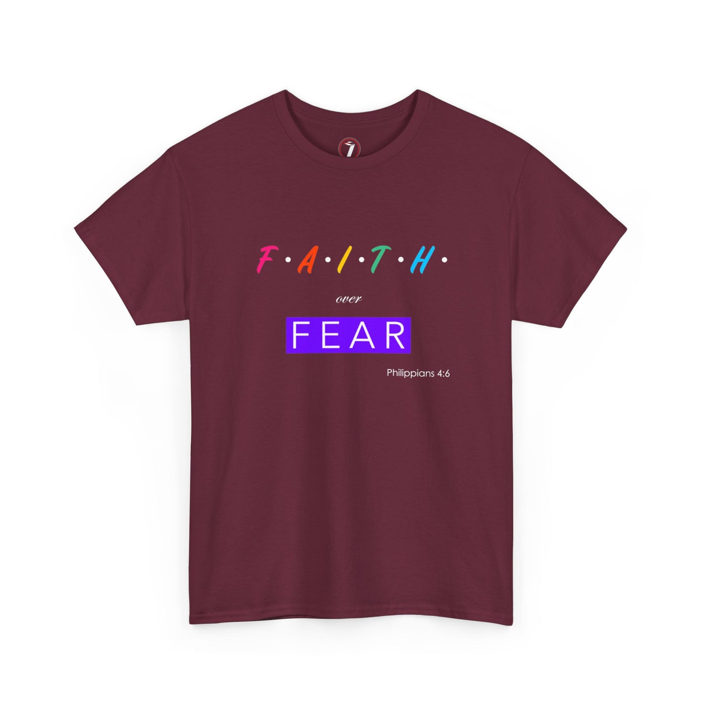 Faith Over Fear Series One Unisex Heavy Cotton Tee