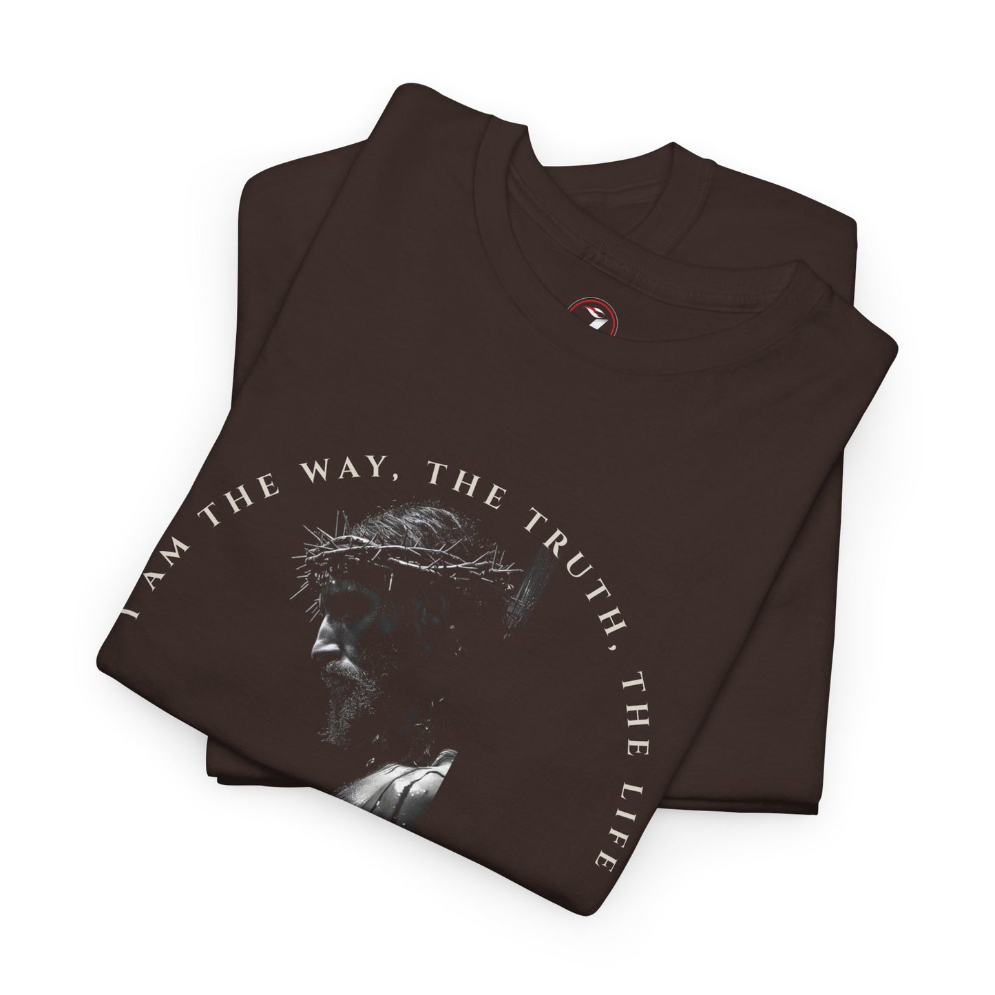 I AM the Way, the Truth, the Life Inspirational Unisex Heavy Cotton Tee