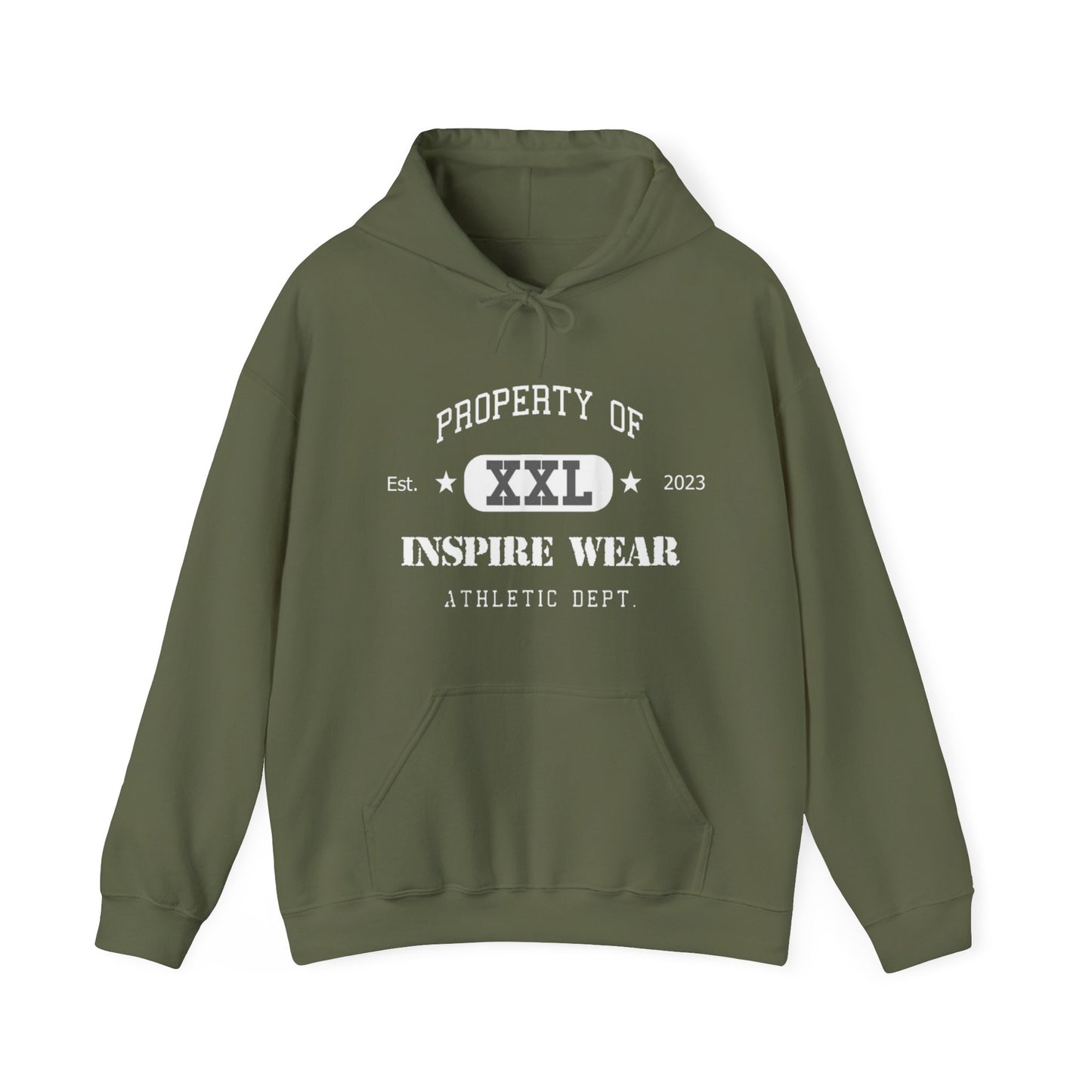 Inspire Wear Athletic Unisex Heavy Blend™ Hooded Sweatshirt